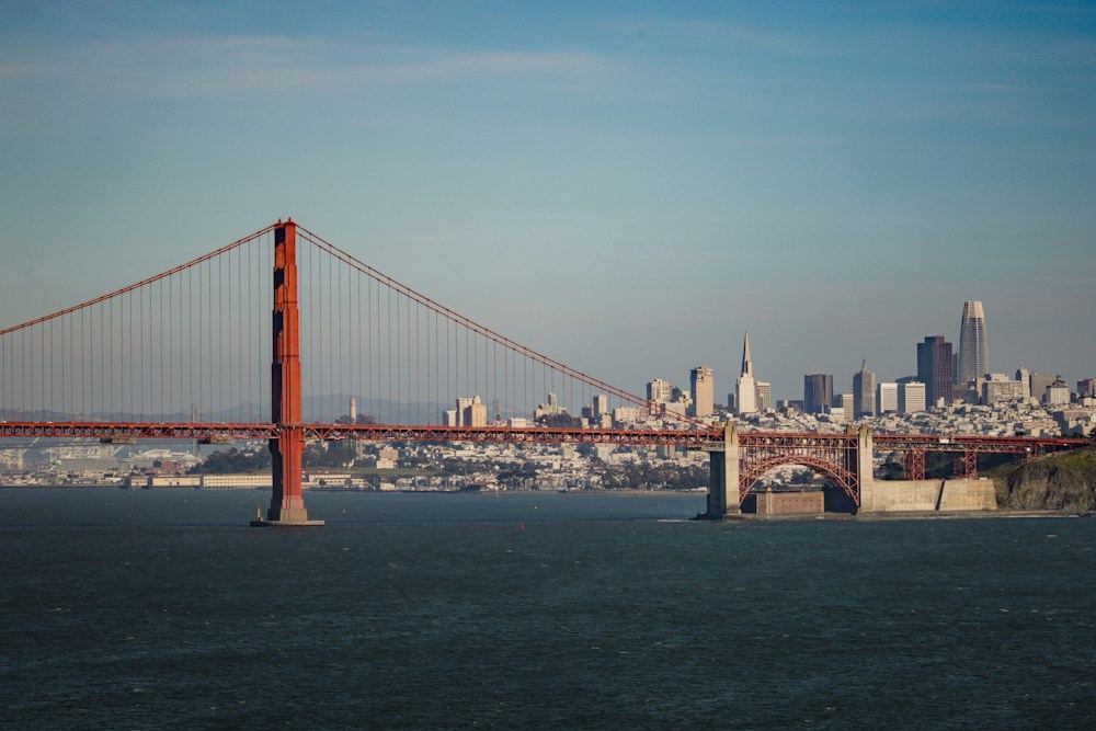Golden Gate Bridge with San Francisco beyond
