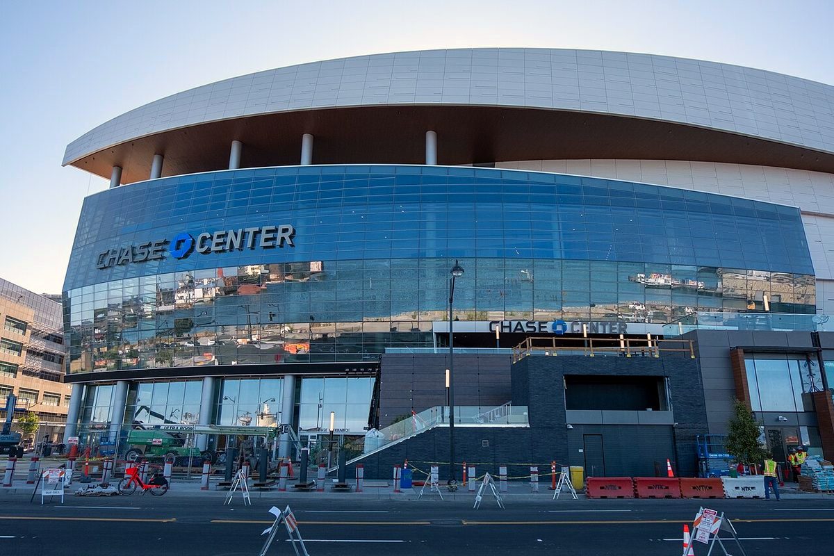 Chase Center arena in San Francisco's Mission Bay